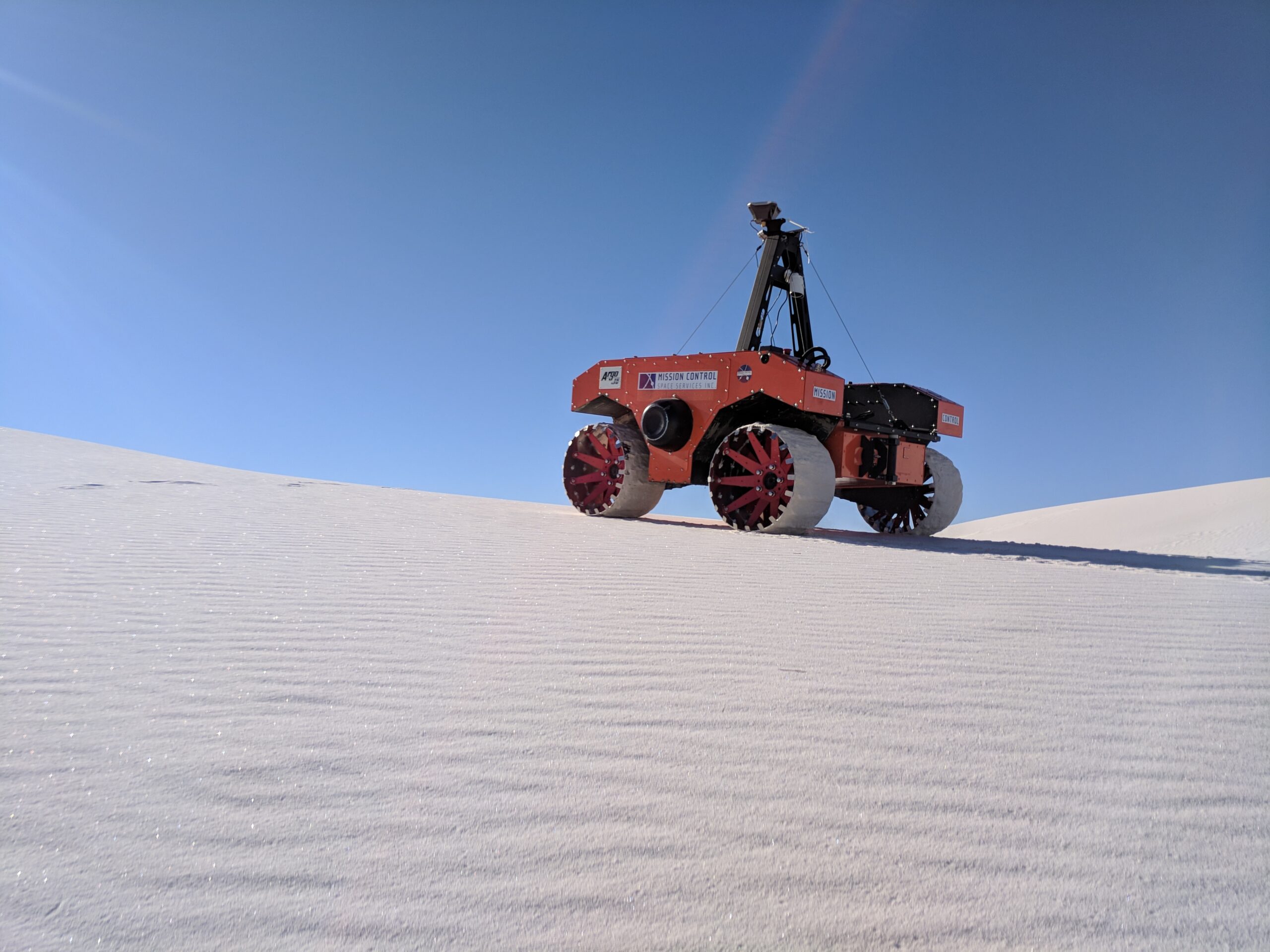 Mission Control at White Sands