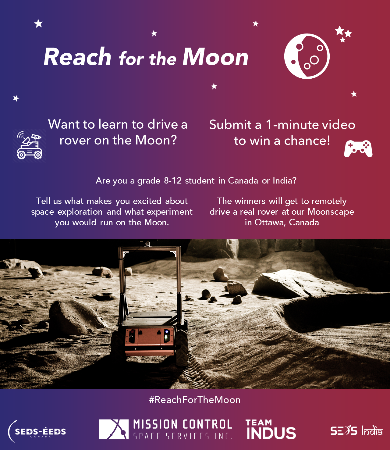 Reach for the Moon – Video Contest
